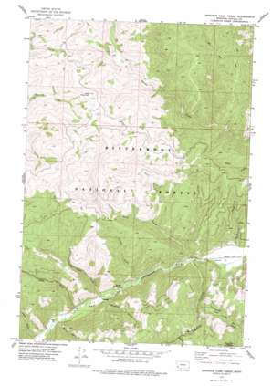 Jennings Camp Creek topo map