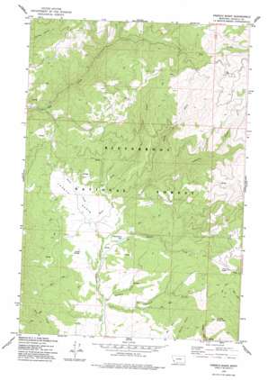French Basin topo map