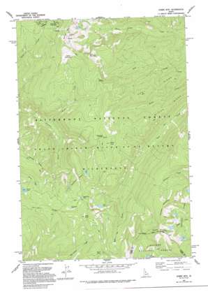 Stripe Mountain USGS topographic map 45114e7