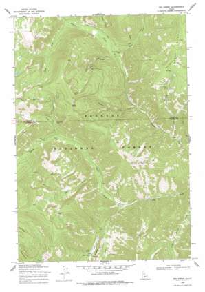 Big Creek USGS topographic map 45115b3