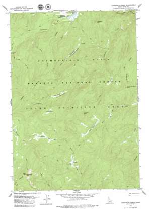 Wapiti Creek USGS topographic map 45115c2