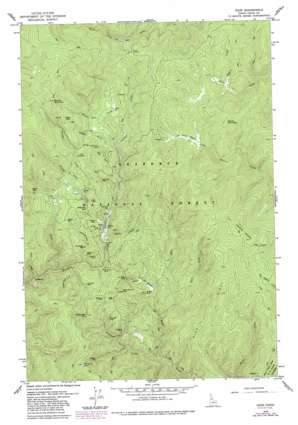 Whitewater Ranch USGS topographic map 45115e4