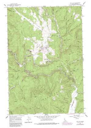 Elk City topo map