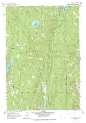 Grangeville USGS topographic map 45116a1