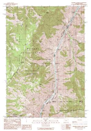 Squirrel Prairie USGS topographic map 45116c6