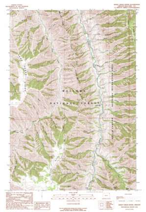 Sheep Creek Divide USGS topographic map 45116d7