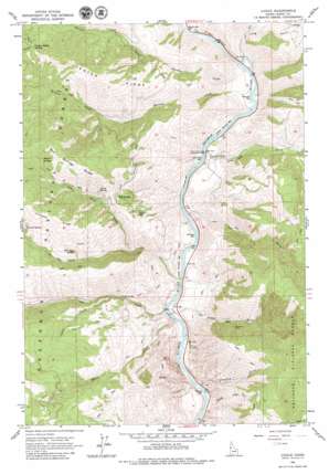 Lucile topo map
