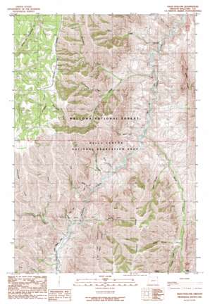 Haas Hollow USGS topographic map 45116f7