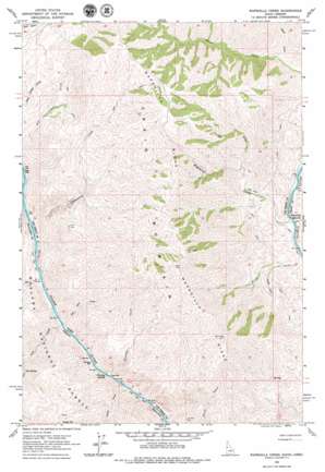 Wapshilla Creek USGS topographic map 45116h7