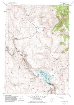 Telocaset USGS topographic map 45117a7