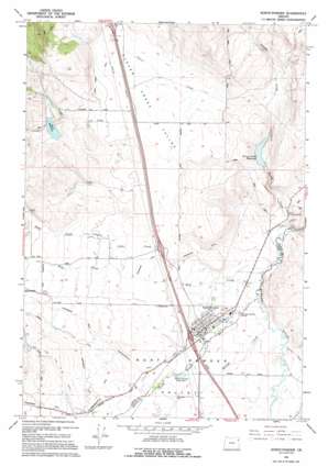 North Powder USGS topographic map 45117a8