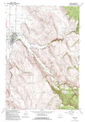 Union USGS topographic map 45117b7