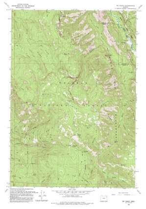 Mount Fanny USGS topographic map 45117c6