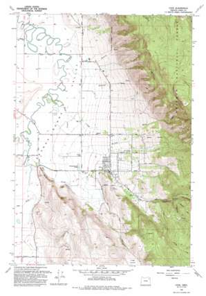 Cove USGS topographic map 45117c7