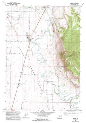 Imbler USGS topographic map 45117d8