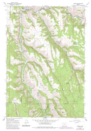 Minam USGS topographic map 45117e6