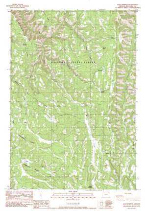 Sled Springs USGS topographic map 45117f3