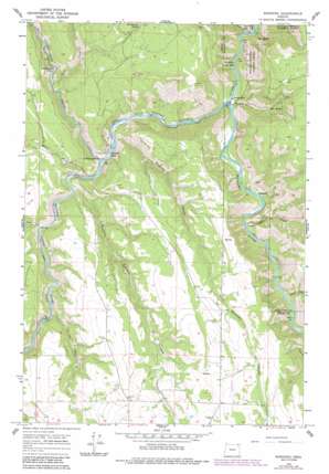 Rondowa USGS topographic map 45117f7