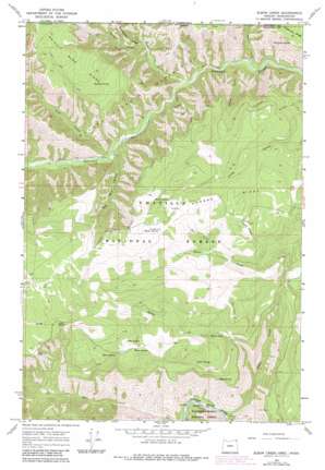 Elbow Creek USGS topographic map 45117h6