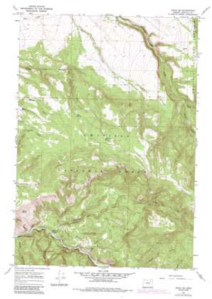 Ukiah SE USGS topographic map 45118a7