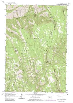Partridge Creek USGS topographic map 45118f1