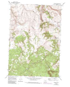 Lonerock USGS topographic map 45119a8
