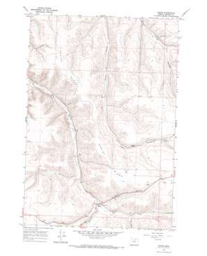 Ruggs USGS topographic map 45119c6