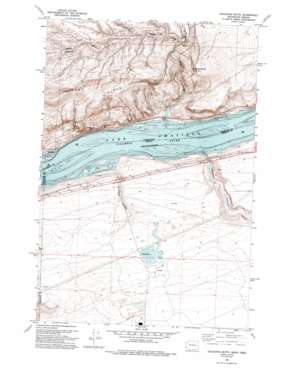 Golgotha Butte USGS topographic map 45119g8