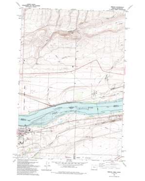 Irrigon USGS topographic map 45119h4
