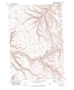 Matney Flat topo map