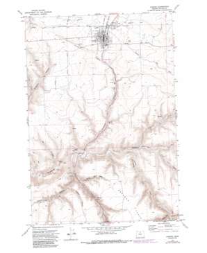 Condon USGS topographic map 45120b2