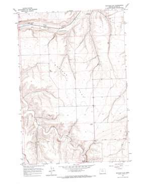 Shutler Flat topo map