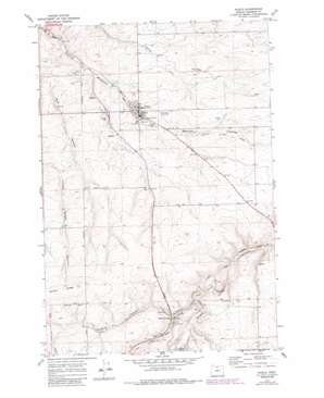 Wasco USGS topographic map 45120e6