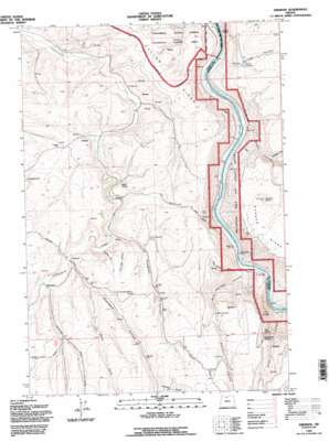 Emerson USGS topographic map 45120e8