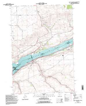 Biggs Junction USGS topographic map 45120f7