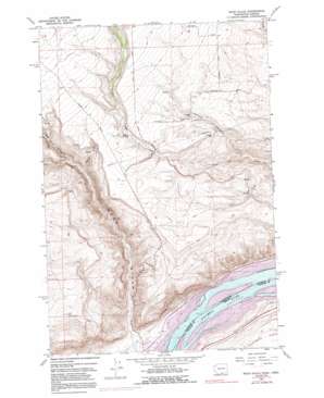 Wood Gulch USGS topographic map 45120g2