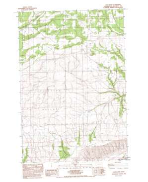 Luna Butte USGS topographic map 45120g6