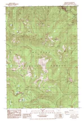 High Rock USGS topographic map 45121b8
