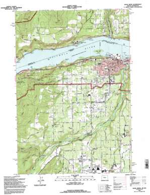 White Salmon USGS topographic map 45121f5