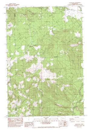 Quigley Butte USGS topographic map 45121h5