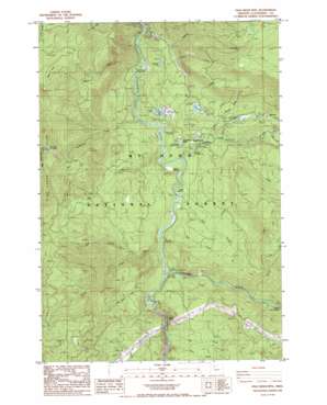 Fish Creek Mountain USGS topographic map 45122a1