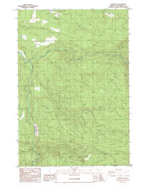 Fernwood USGS topographic map 45122a4