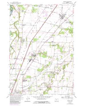 Gervais USGS topographic map 45122a8