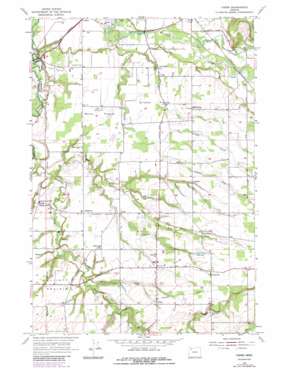 Yoder USGS topographic map 45122b6