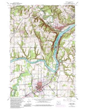 Canby topo map