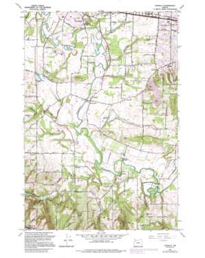 Beaverton USGS topographic map 45122d8
