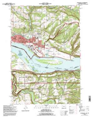 Washougal USGS topographic map 45122e3