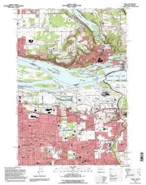 Washougal USGS topographic map 45122e4