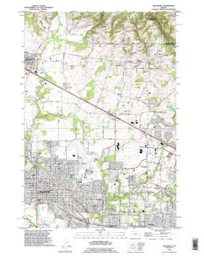 Hillsboro USGS topographic map 45122e8