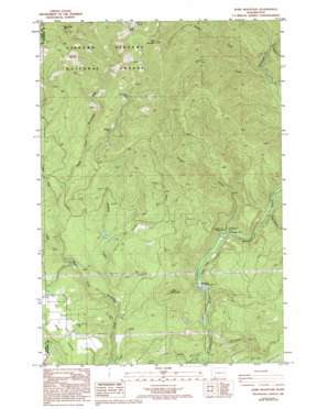 Bobs Mountain USGS topographic map 45122f2